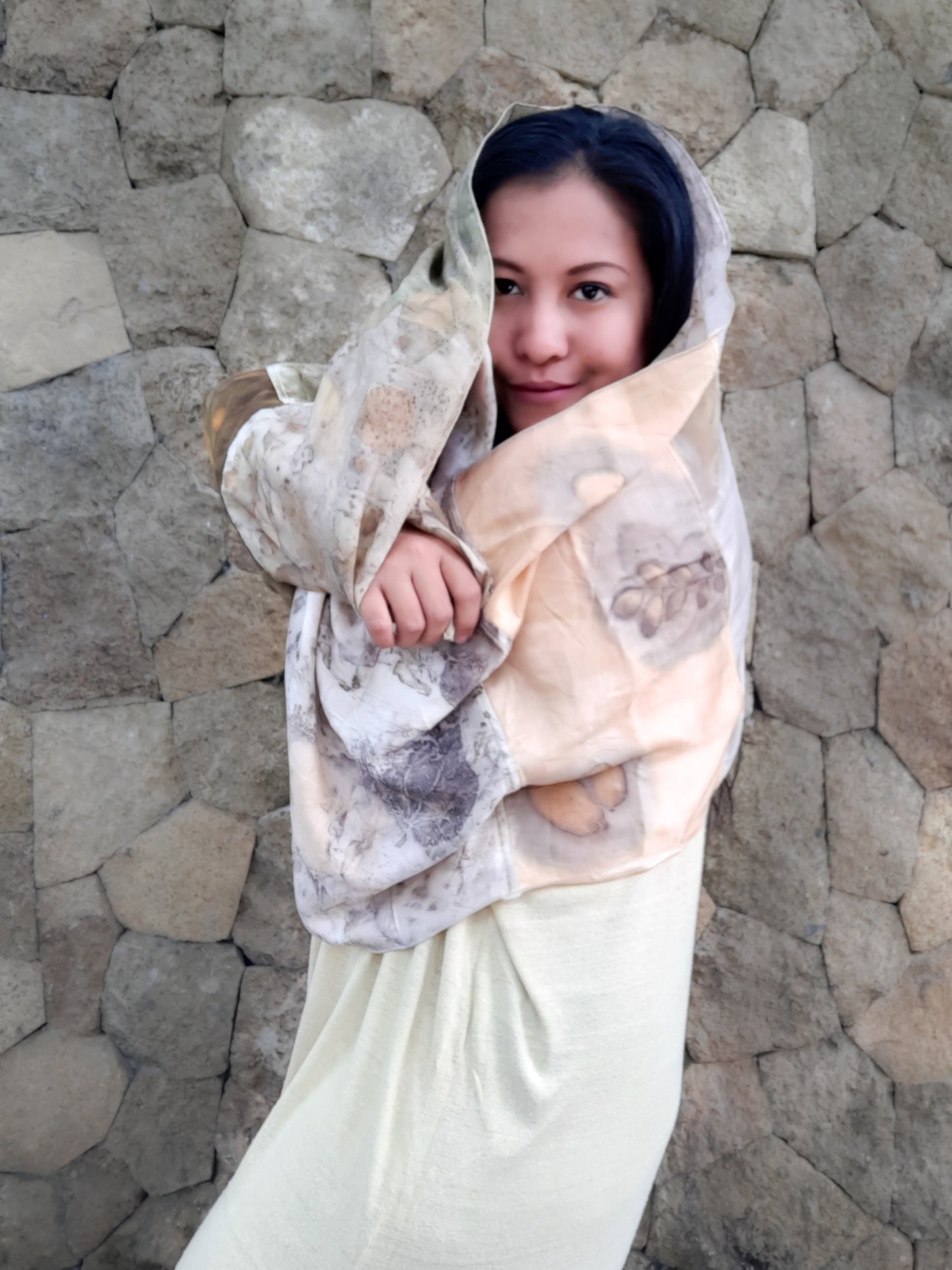 TELAGA Collage Poetry Cloth