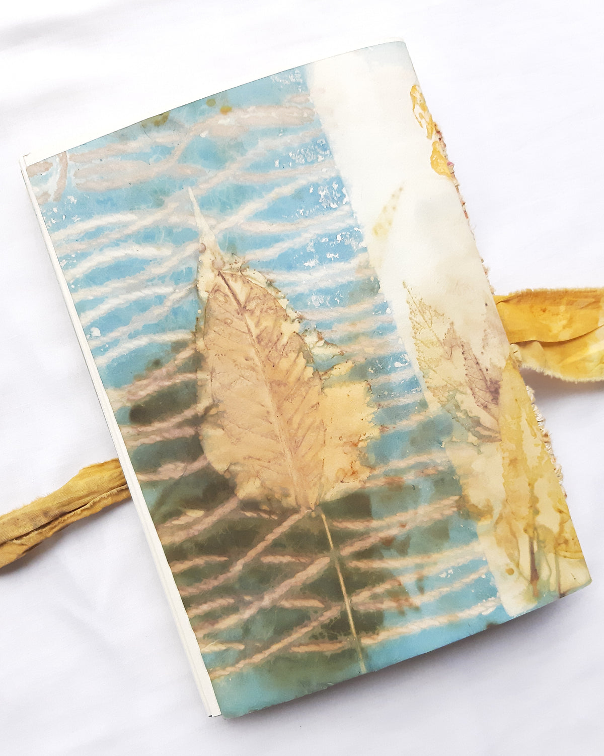 Plant-Dyed Woven-Stitched Book | Rewild 03