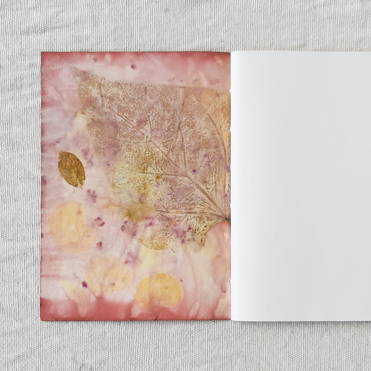 Plant-Dyed Journal | Coral Vine