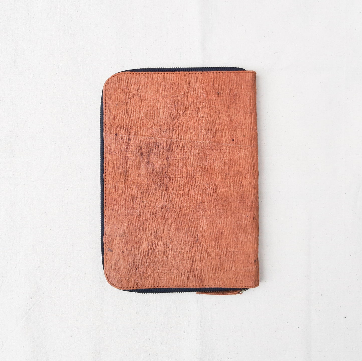 Barkcloth Organizer - Coral