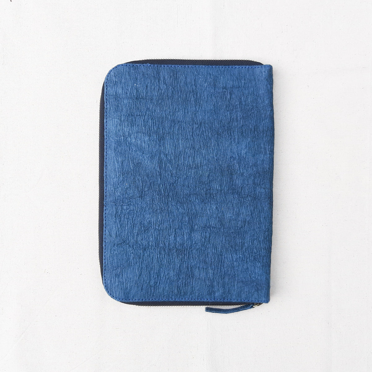 Barkcloth Organizer - Indigo