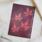 Ecoprinted Journal | Magenta Vine