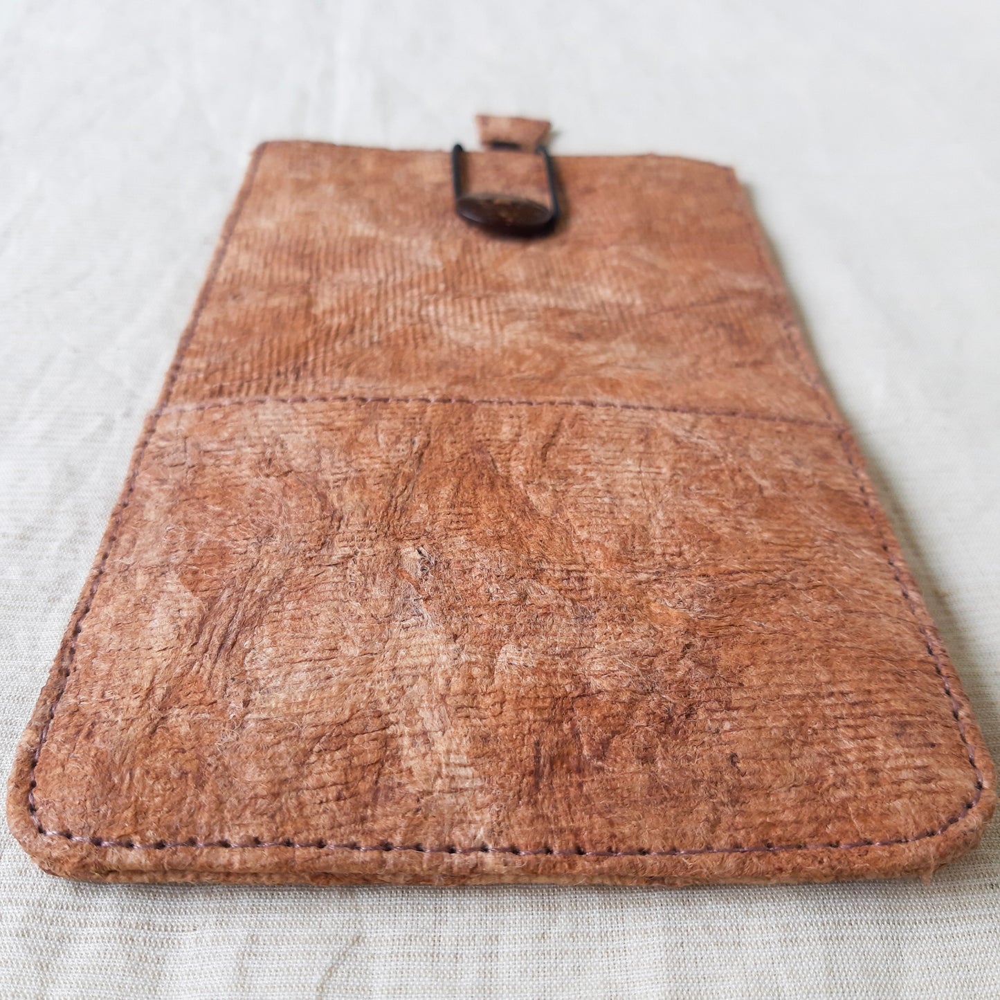 RANTA Coral - Barkcloth Phone Pouch