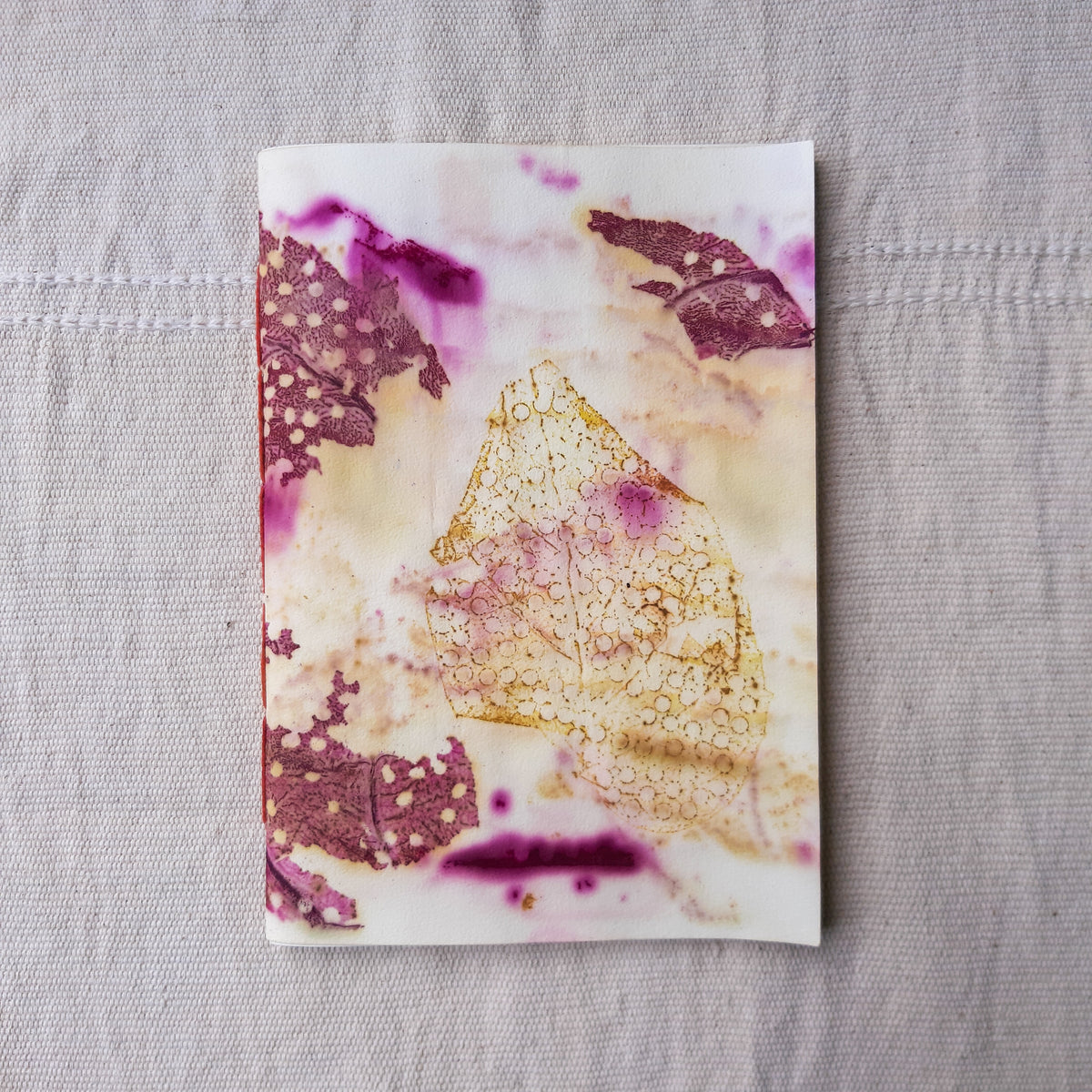 Plant-Dyed Journal | Forest Heart