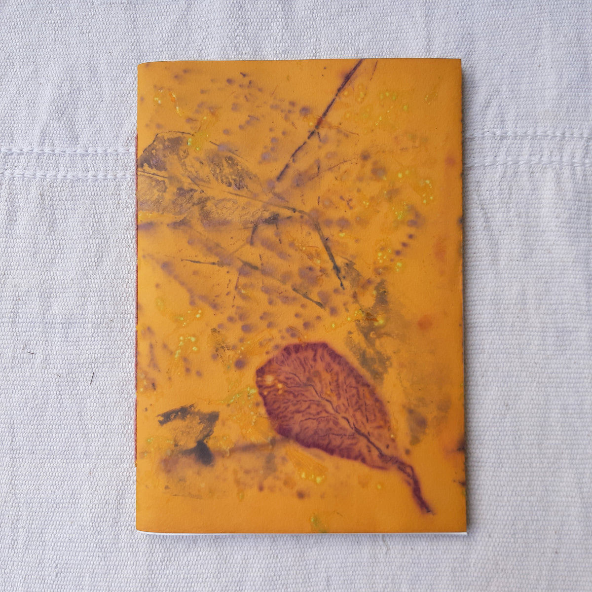 Plant-Dyed Journal | Golden Lake