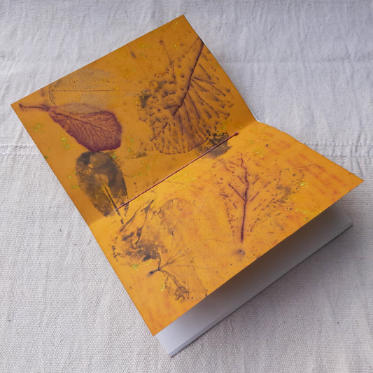 Plant-Dyed Journal | Golden Lake