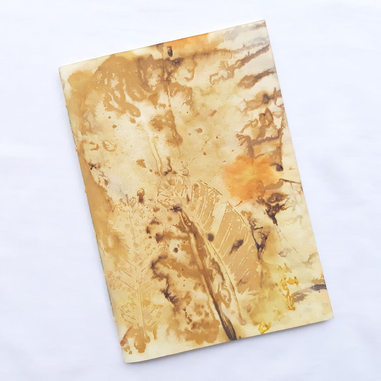 Plant-Dyed Saddle-Stitched Journal | Rewild 06