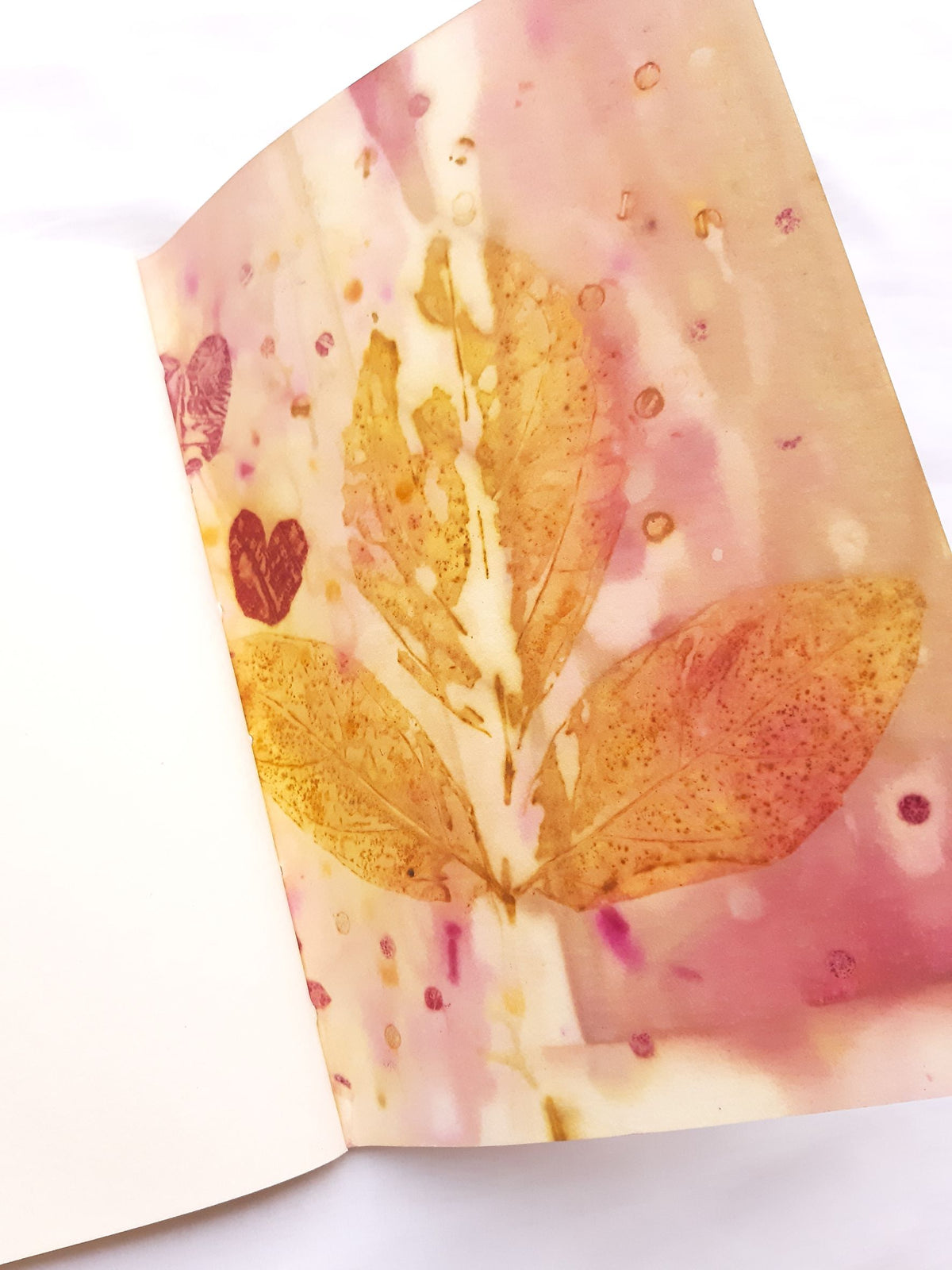 Plant-Dyed Saddle-Stitched Journal | Rewild 07