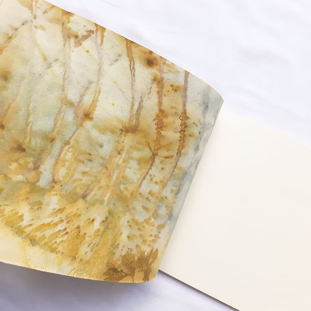 Plant-Dyed Stab-Bound Journal | Rewild 08