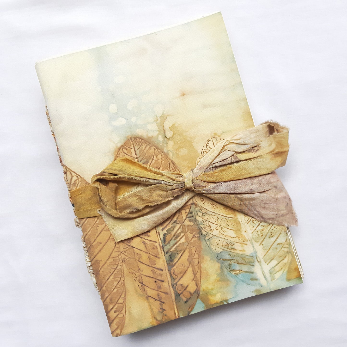 Plant-Dyed Woven-Stitched Book | Rewild 03