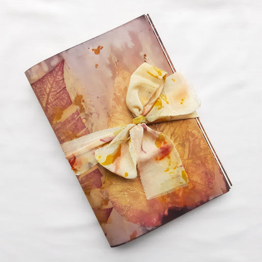 Plant-Dyed Woven-Stitched Book | Rewild 02