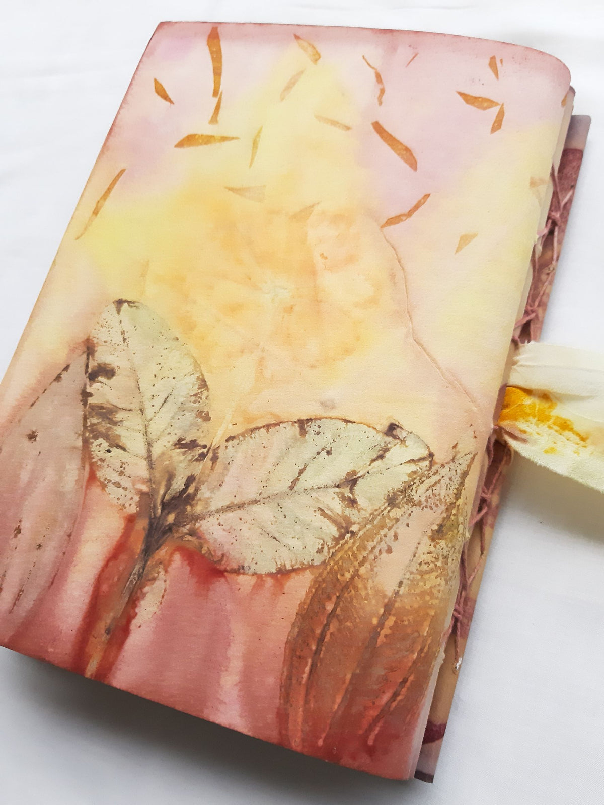 Plant-Dyed Woven-Stitched Book | Rewild 02