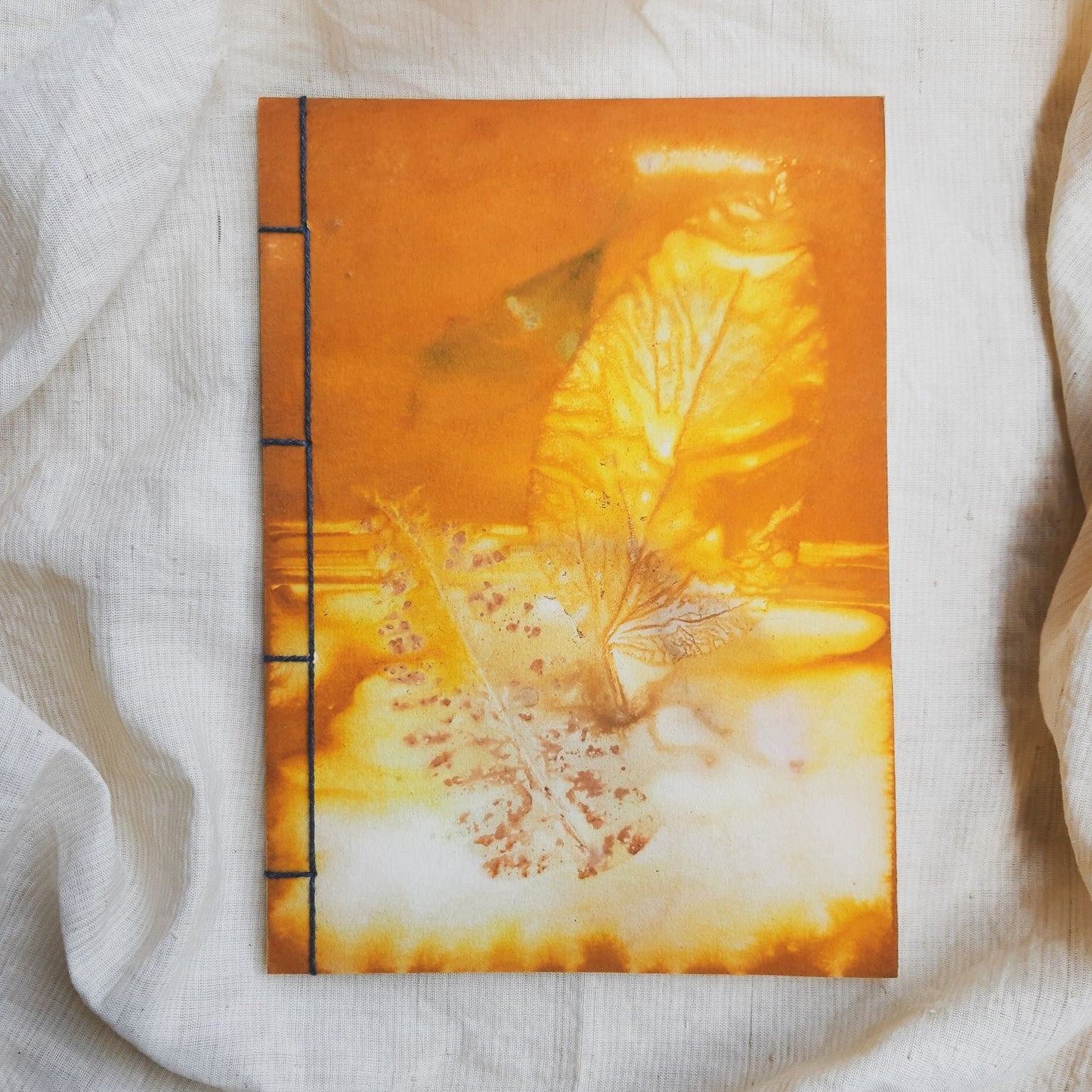 Ecoprinted Journal | The First Sunrise