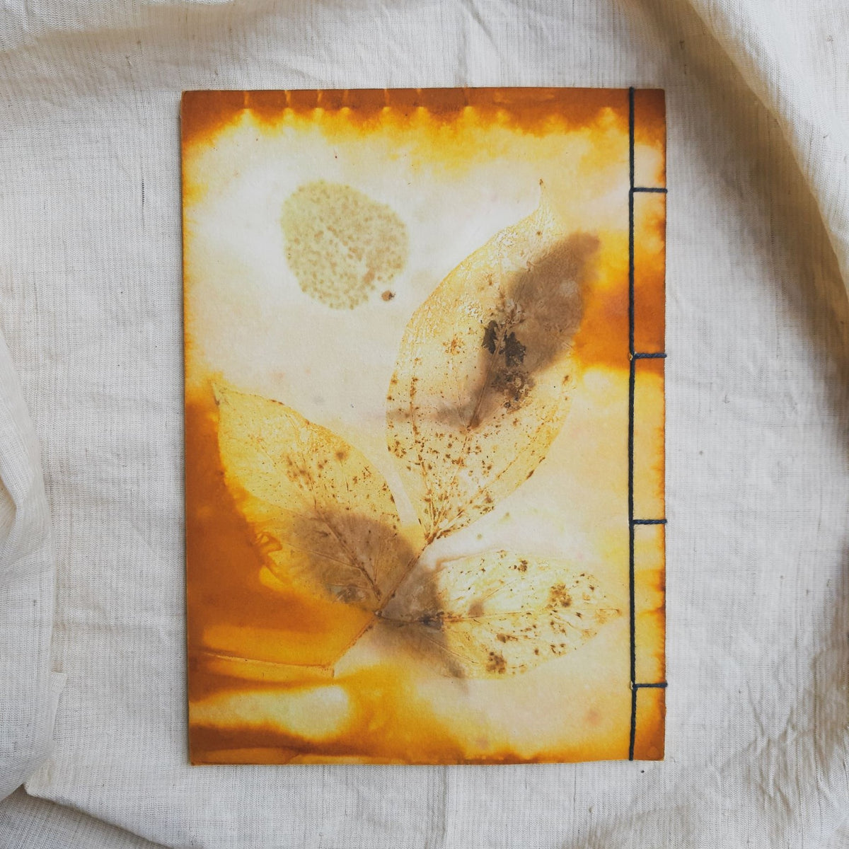 Ecoprinted Journal | The First Sunrise