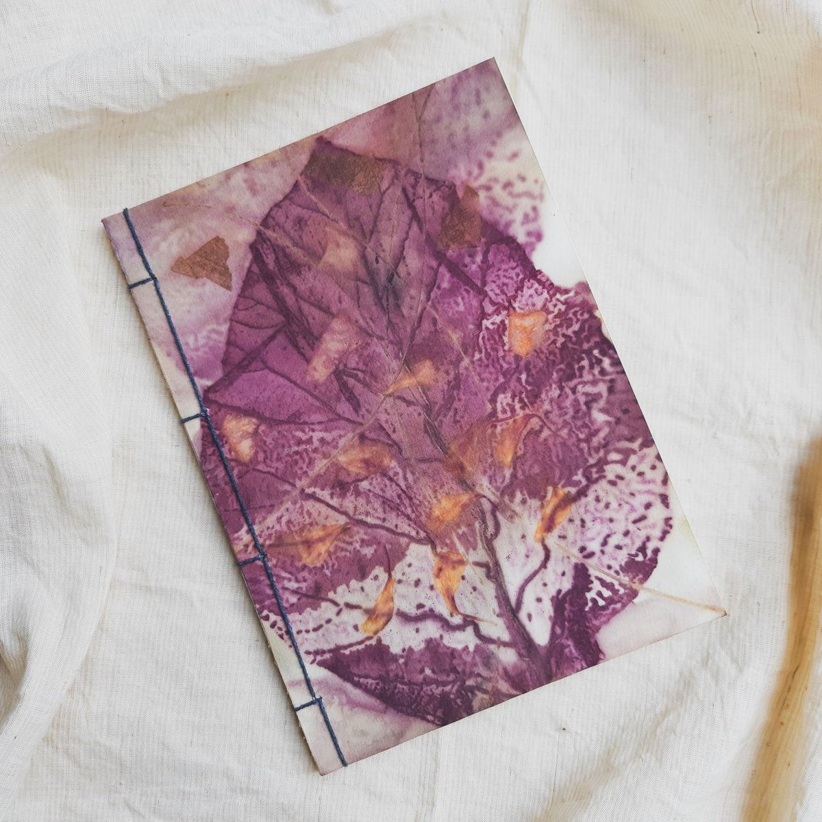 Ecoprinted Journal | Tectona Mari