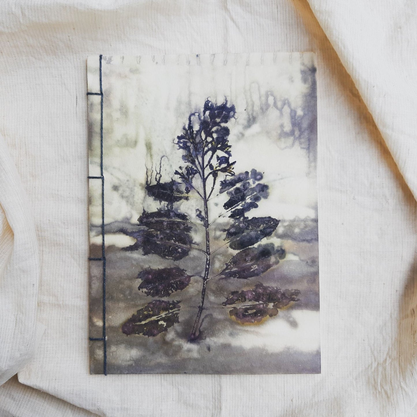 Ecoprinted Journal | Emas Legam