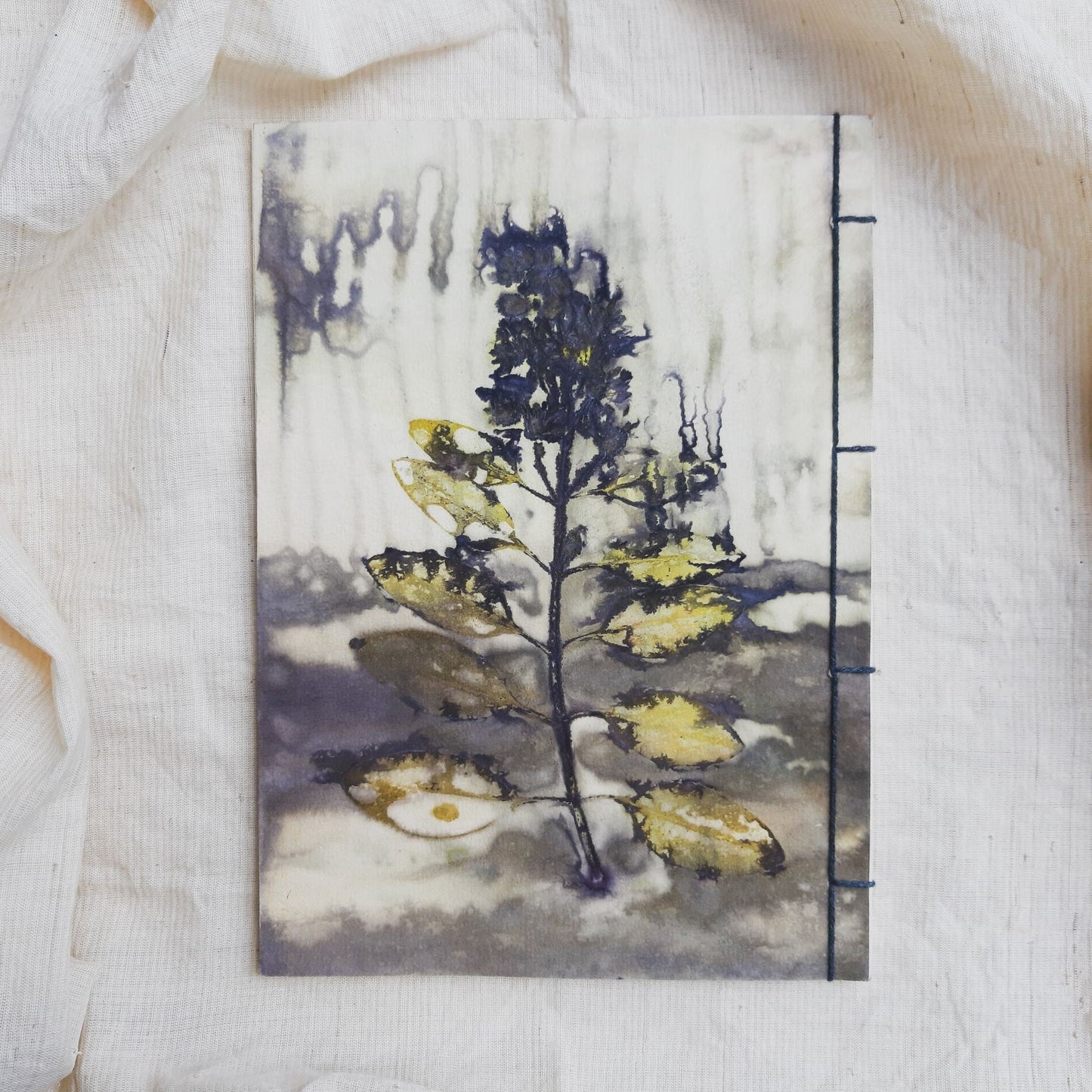 Ecoprinted Journal | Emas Legam