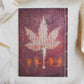 Ecoprinted Journal | Magenta Acetosella