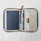 Barkcloth Organizer - Cacao